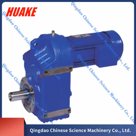 Redutores de engrenagens helicoidais de eixo paralelo série F, quatro redutores mecânicos da série principal, redutores industriais verticais