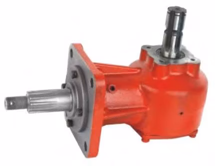 Venda Quente Caixa de engrenagens agrícola de 90 graus, ângulo reto, para trator, slasher, cultivador rotativo, alimentador pga, misturador, eixo helicoidal de terra